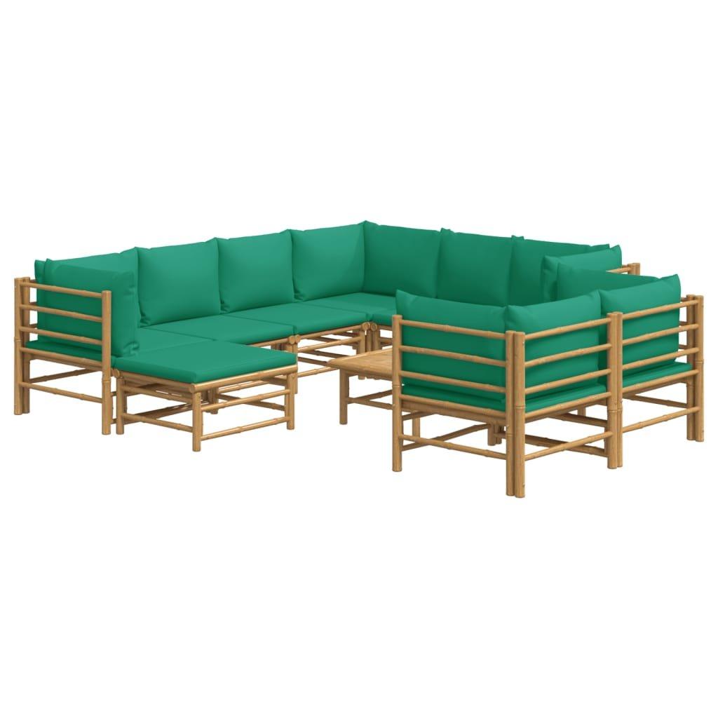 VidaXL Garten lounge set bambus  