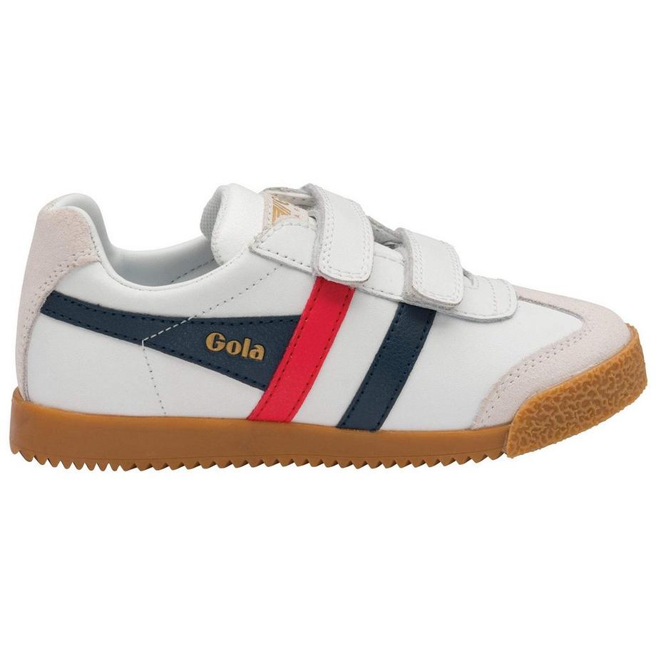 scarpe da ginnastica per bambini classics harrier leather strap trainers