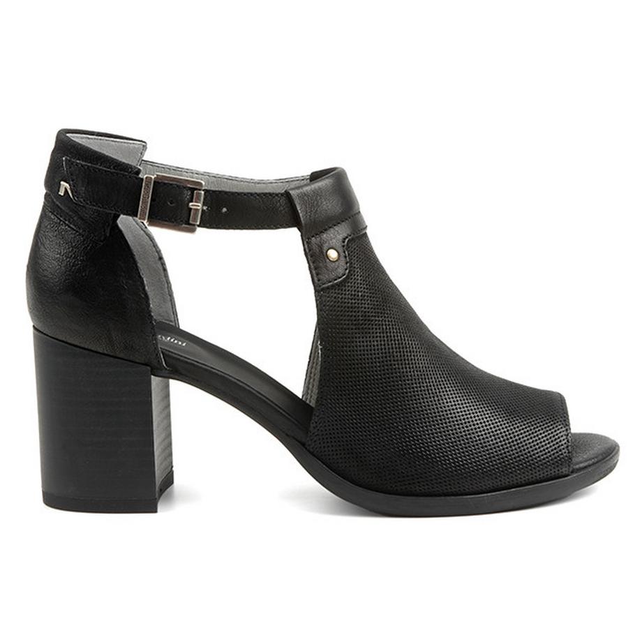 Nero Giardini Lucky Sandali Peep Toe con Cinturino alla Caviglia  