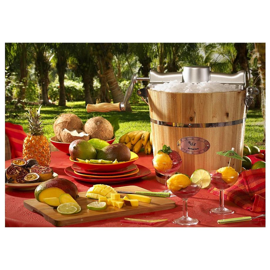 OZAIA Eismaschine Sorbetmaschine 3 Liter GIVRETO  