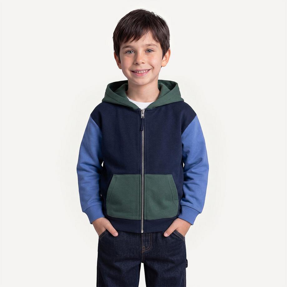 Sweat zippé à capuche