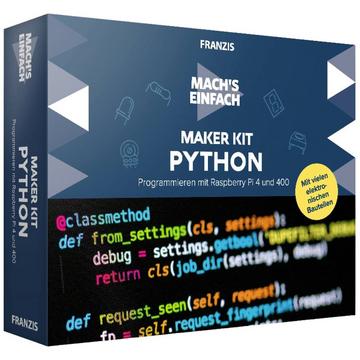 Maker Kit Python Programmieren, Raspberry Pi Maker Kit ab 14 Jahre Carton