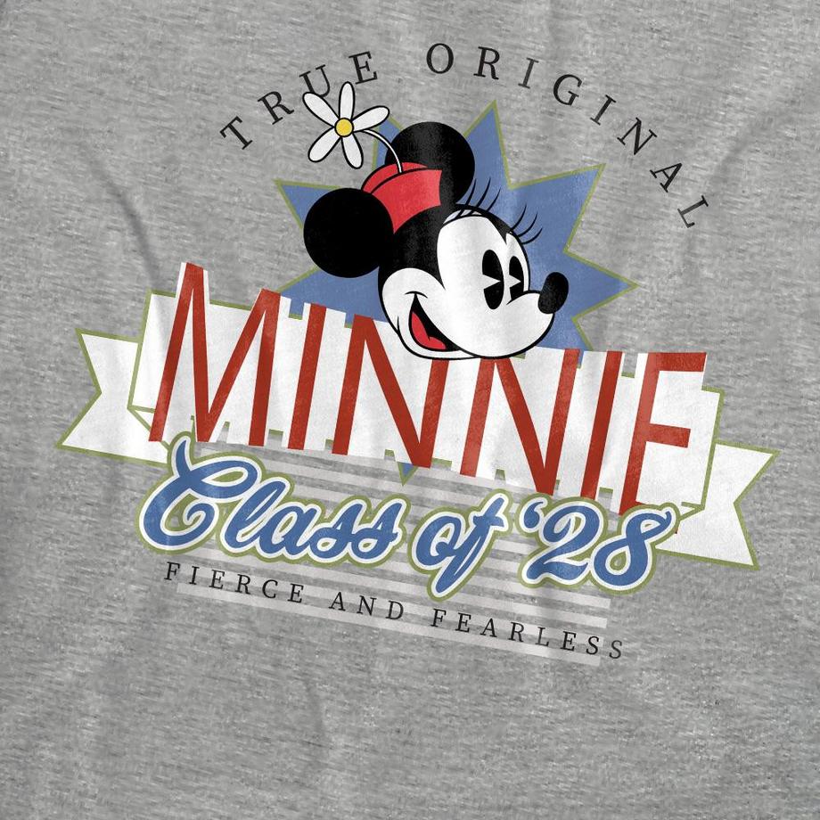 Disney Minnie Class of 28 T-Shirt Maniche Corte  