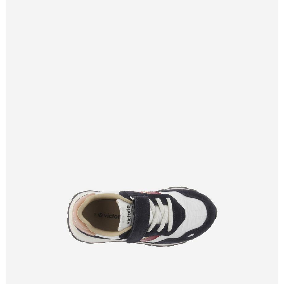 Victoria Viento Baskets Nylon et Daim pour Enfants  