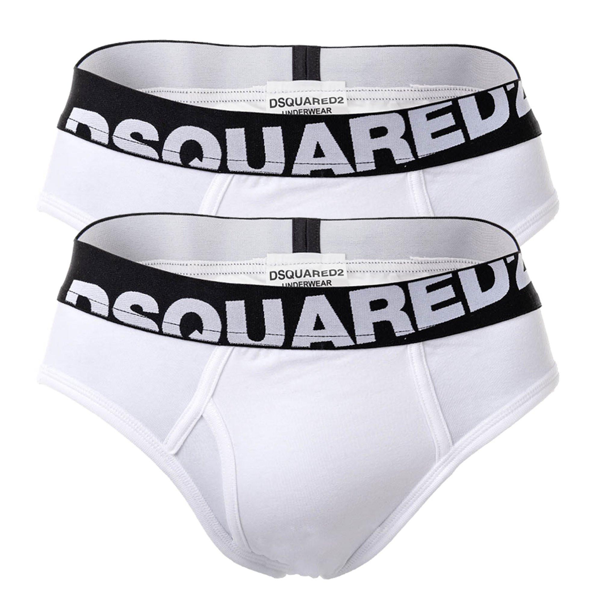 DSQUARED2  slip homme - paquet de 2 