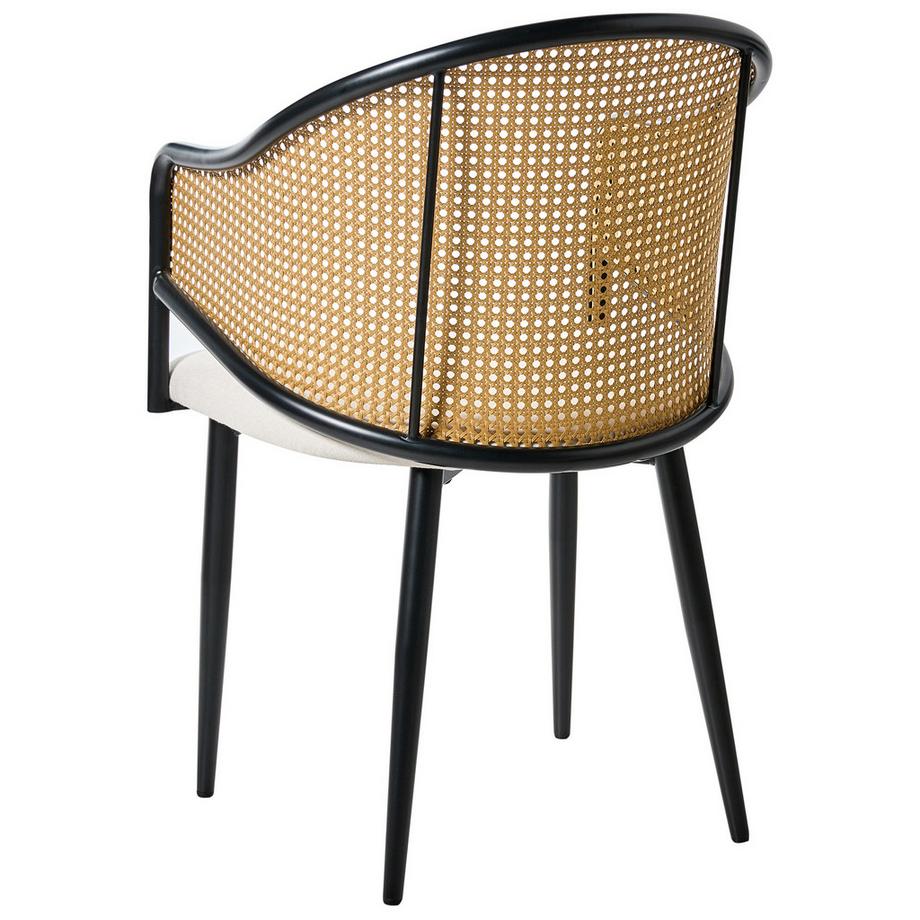 Beliani Lot de 2 chaises de salle à manger en Métal  WEIMAR  