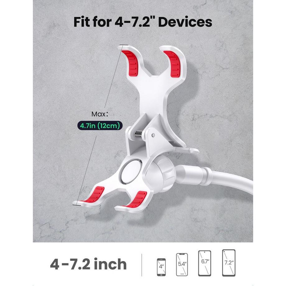 UGREEN  Support de téléphone flexible UGREEN - Blanc 