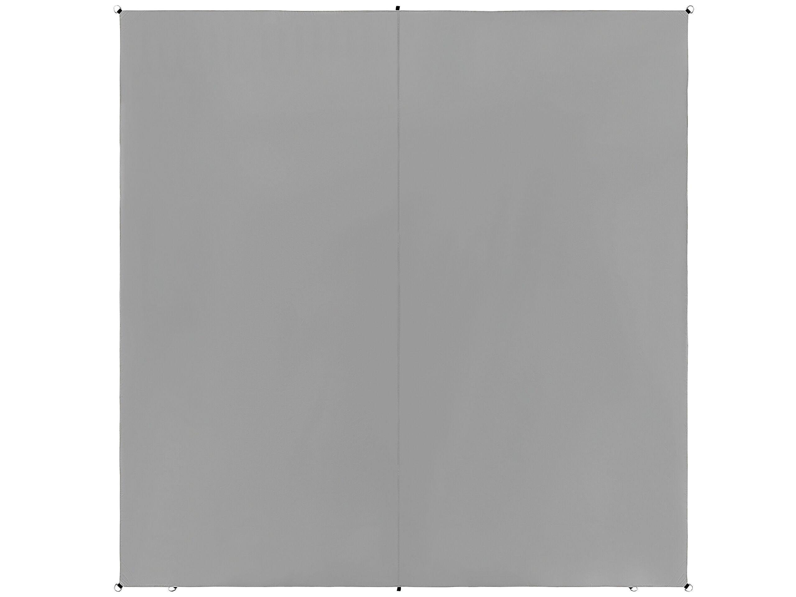 Beliani Voile d'ombrage en Tissu LUKKA  