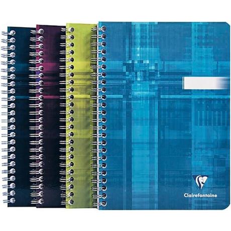 Clairefontaine CLAIREFONTAINE Spiralheft ass. A5 8532 5mm 50 Blatt  