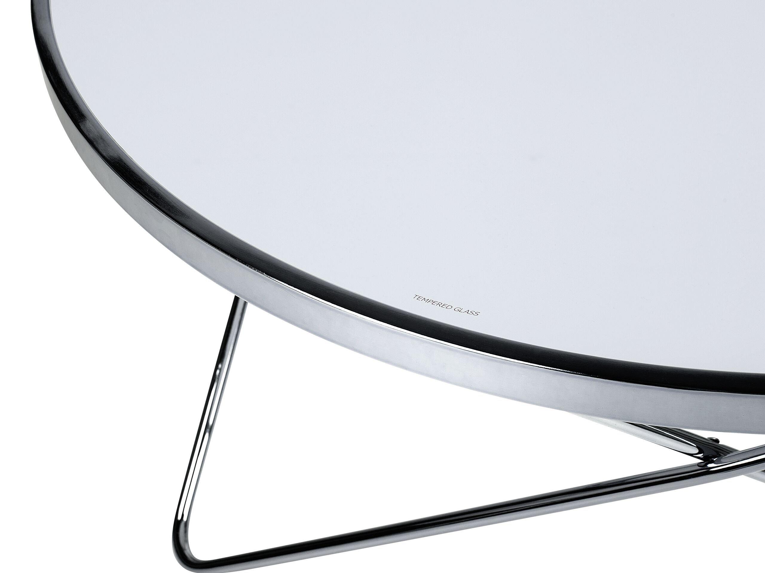 Beliani Table basse en Verre de sécurité Moderne MERIDIAN  