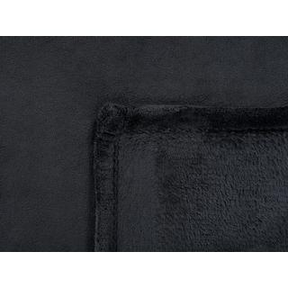 Beliani BAYBURT Coperta Morbida Moderna in Poliestere  