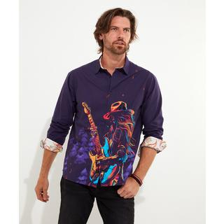 Joe Browns  Chemise Graphique Guitariste Et Belles Finitions 