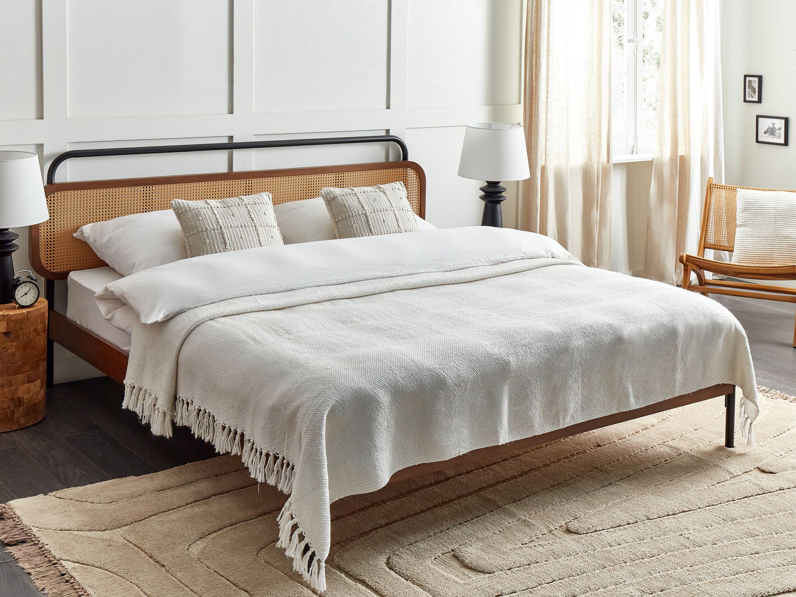 Beliani Coperta in Acrilico Boho CHAOHANI  