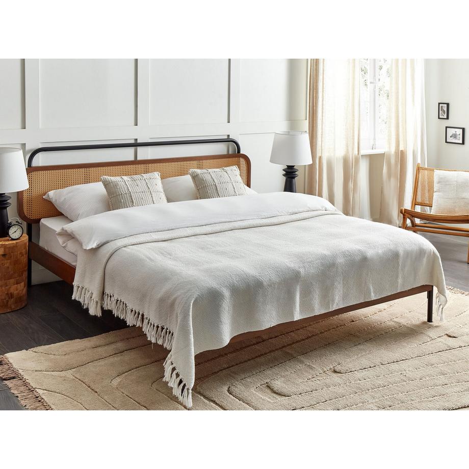 Beliani Coperta in Acrilico Boho CHAOHANI  