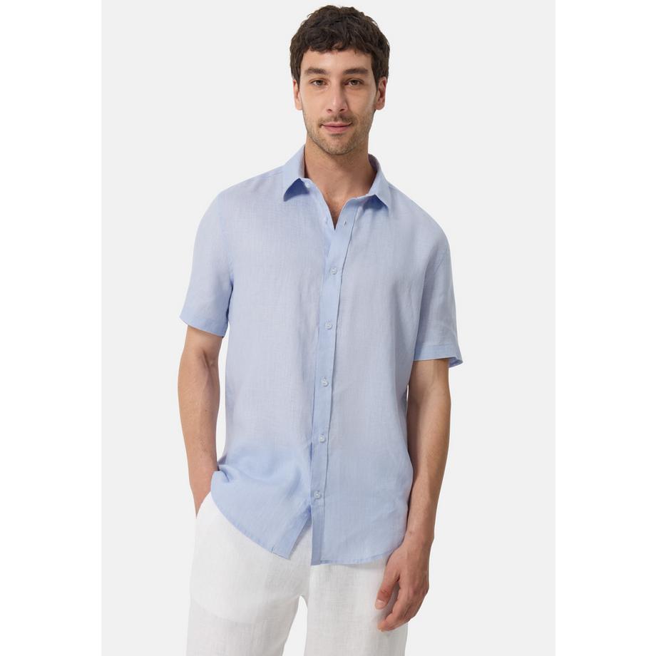 Leinen Hemd Kurzarm