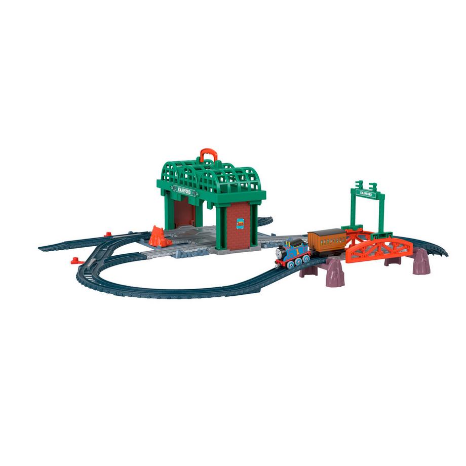 Fisher Price  Thomas und seine Freunde Knapford Station Eisenbahn-Set 