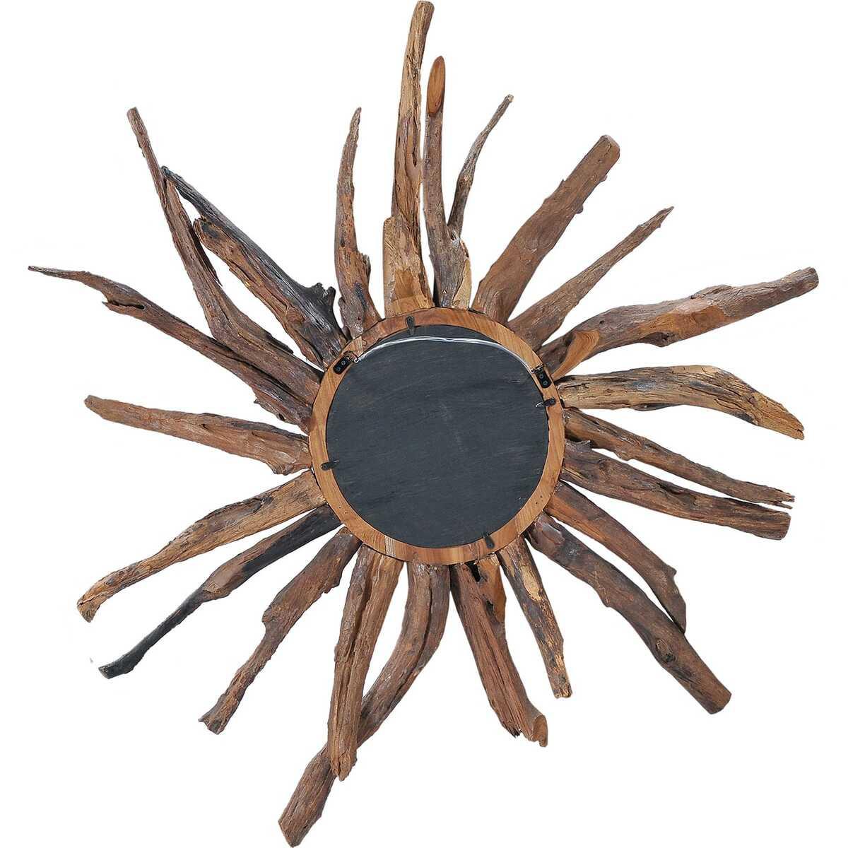 mutoni Spiegel Tekka natur 90x90  