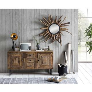 mutoni Spiegel Tekka natur 90x90  