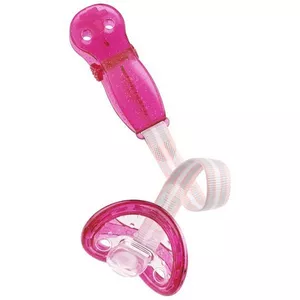 Curaprox Baby Schnullerhalter rosa (1 Stk)