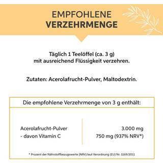 Eltabia  Acerola Pulver 