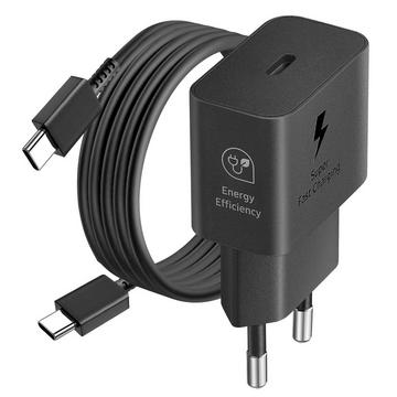 Samsung USB-C Netzteil + Kabel Schwarz