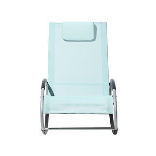 Beliani Transat à bascule en Acier Moderne CAMPO  