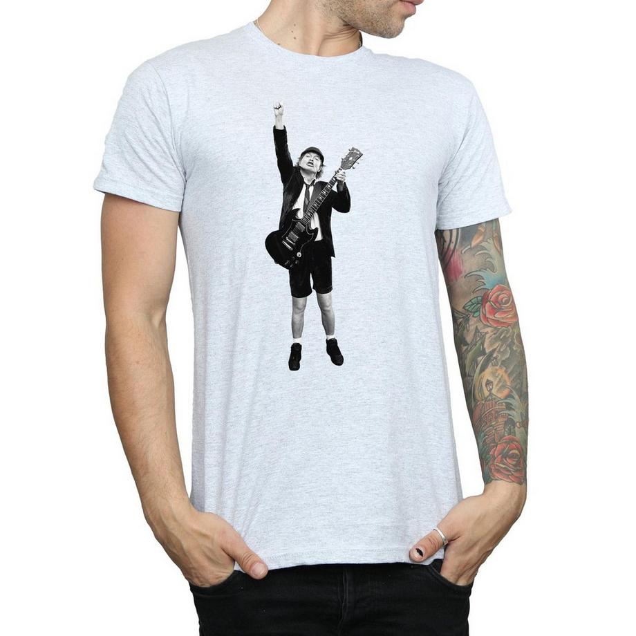 AC/DC ACDC Angus Young Print T-Shirt  
