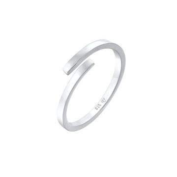 Bague Femmes Enroulement Ouvert Géo Tendance