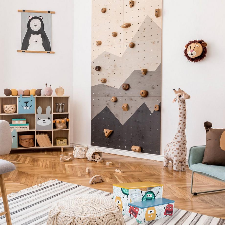 B2X  Tritthocker für Kinder Monster 