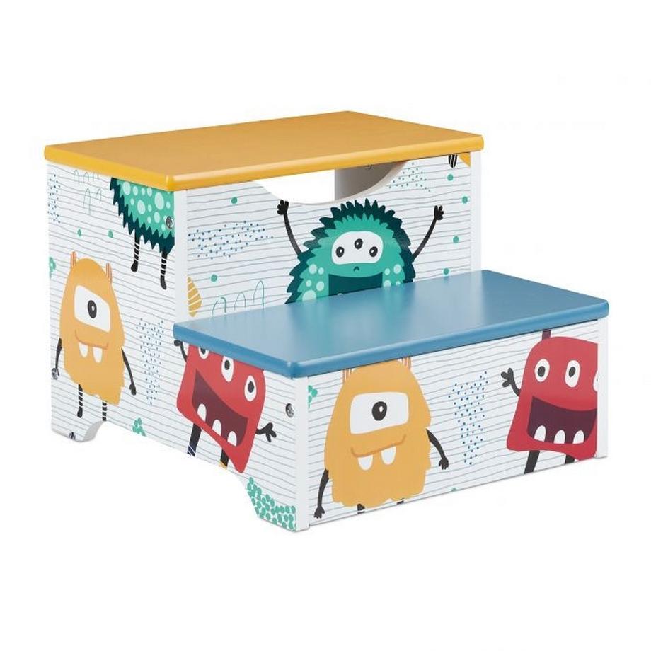 B2X  Tritthocker für Kinder Monster 