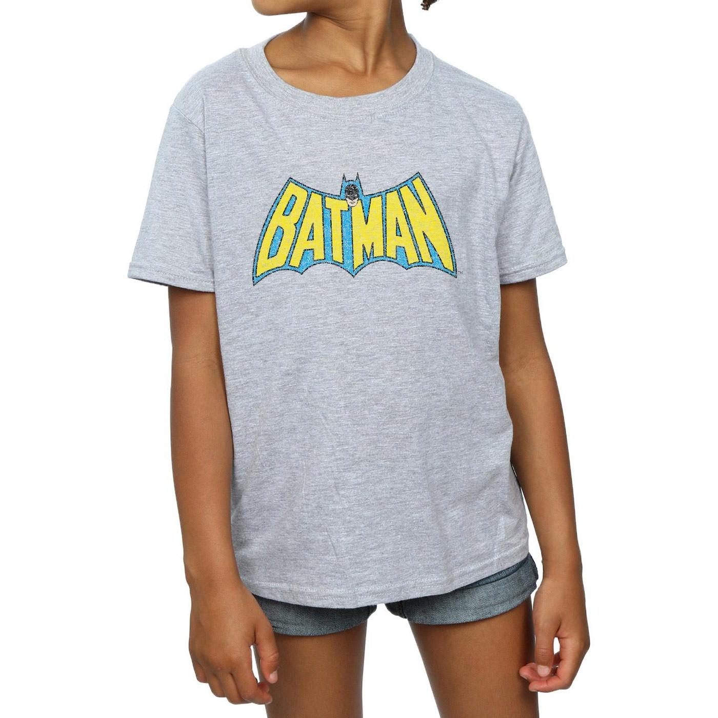 DC COMICS  Batman Crackle Logo TShirt 