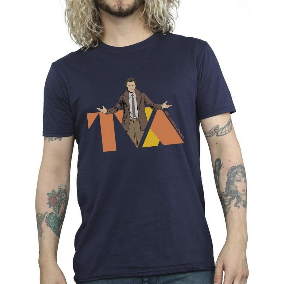 MARVEL TVA Bedrucktes Kurzarm T-Shirt  
