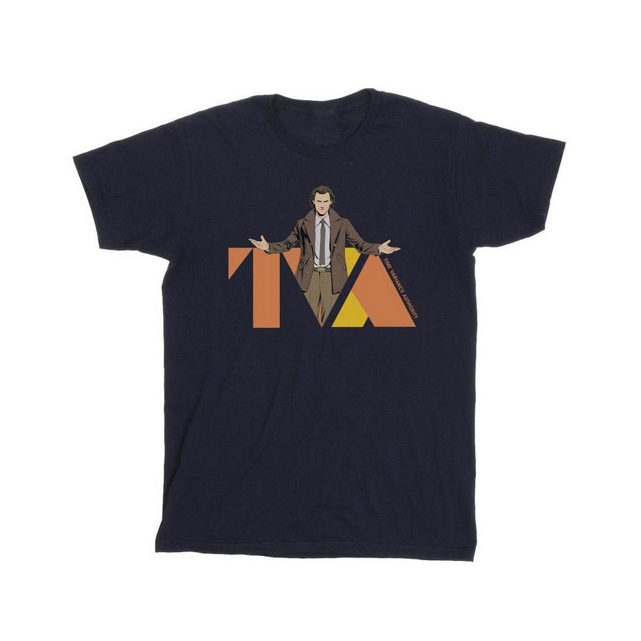 MARVEL TVA Bedrucktes Kurzarm T-Shirt  