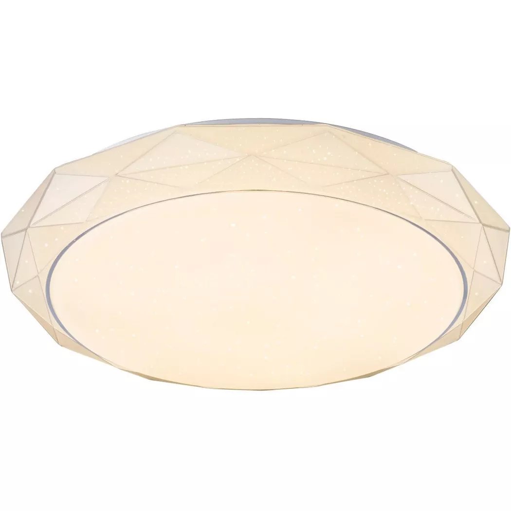 mutoni – Deckenleuchte Andi weiss 50×50, One Size, Weiss