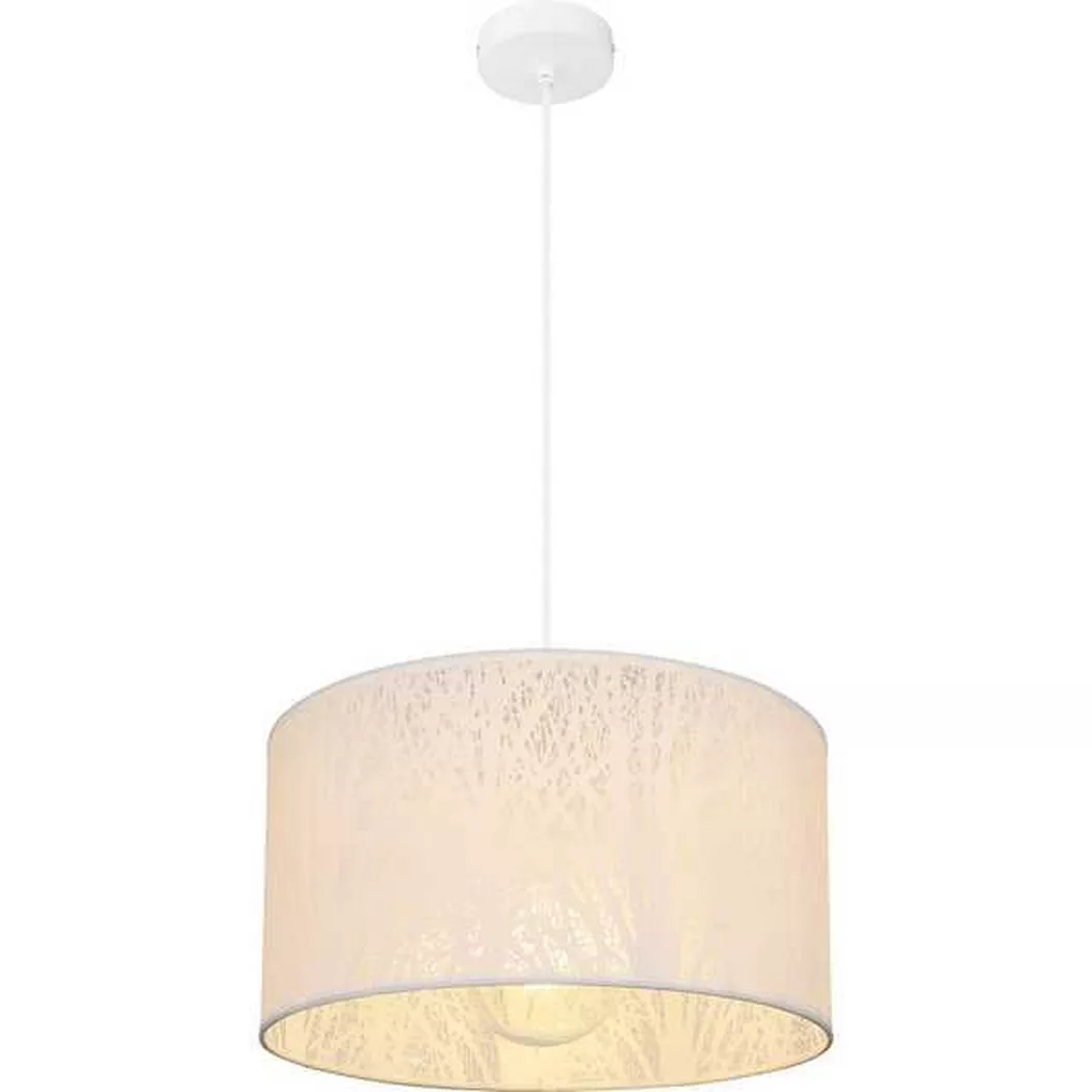 mutoni – Hängeleuchte Pinni Metall weiss 1xE27, One Size, Weiss