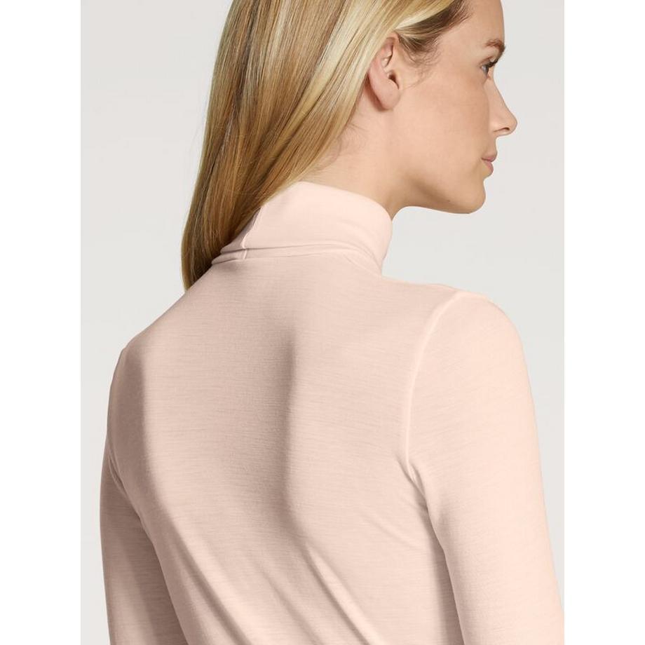 CALIDA Laine Soie T-shirt à Manches Roulées  