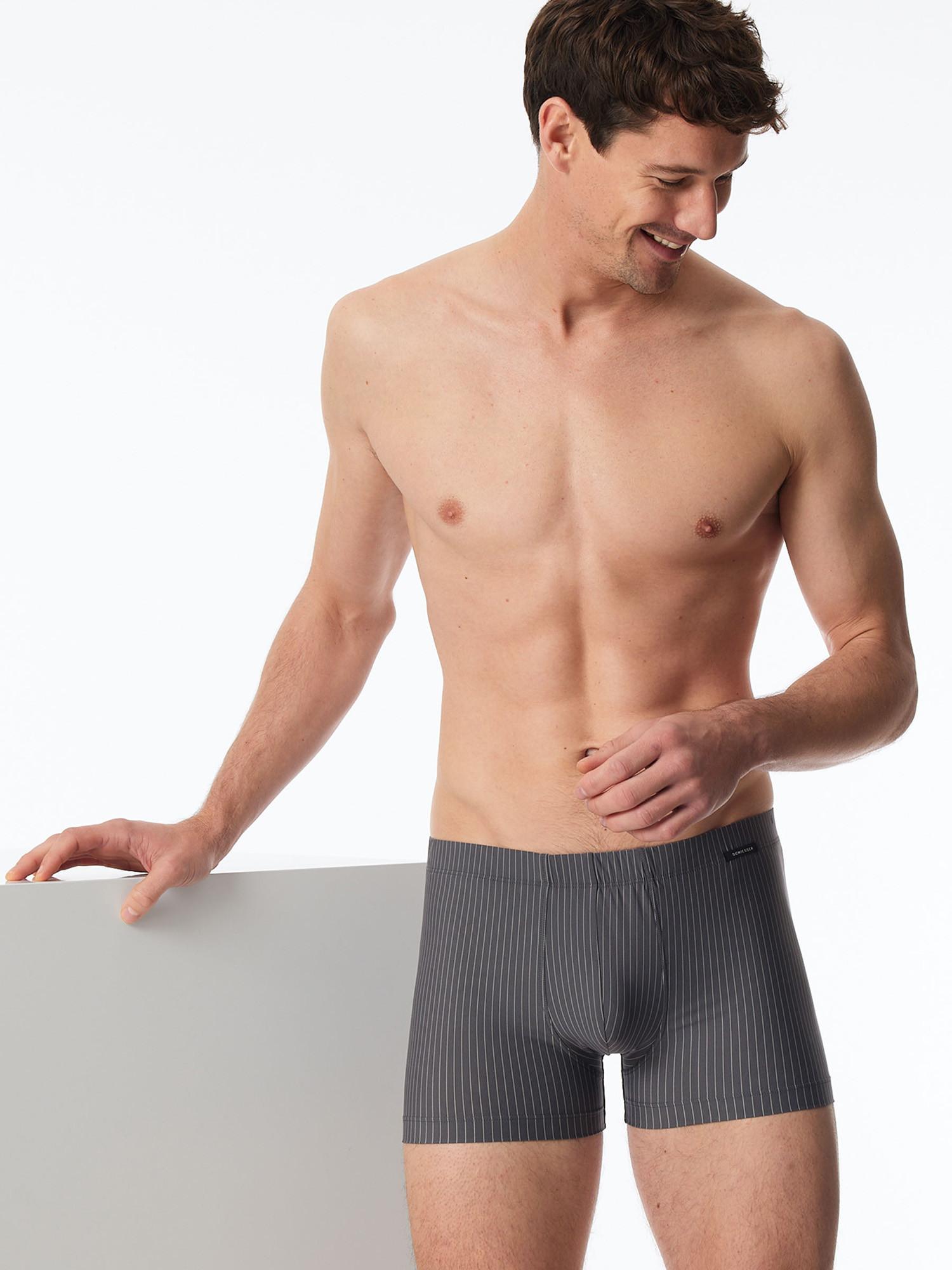 Schiesser Pure Micro Trunk Rayé  