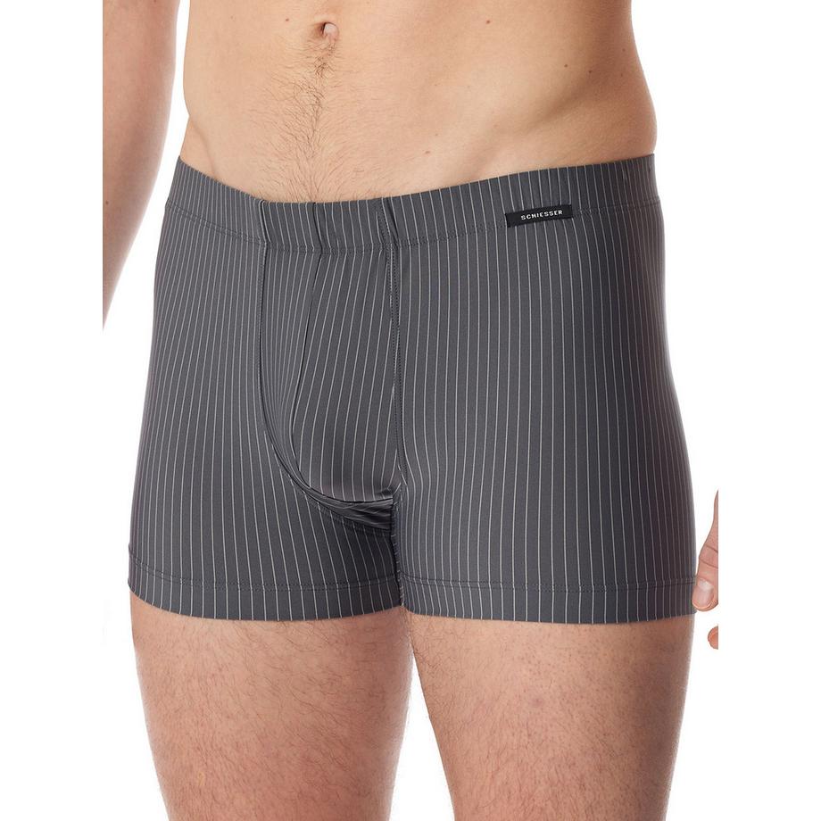 Schiesser Pure Micro Trunk a Righe  