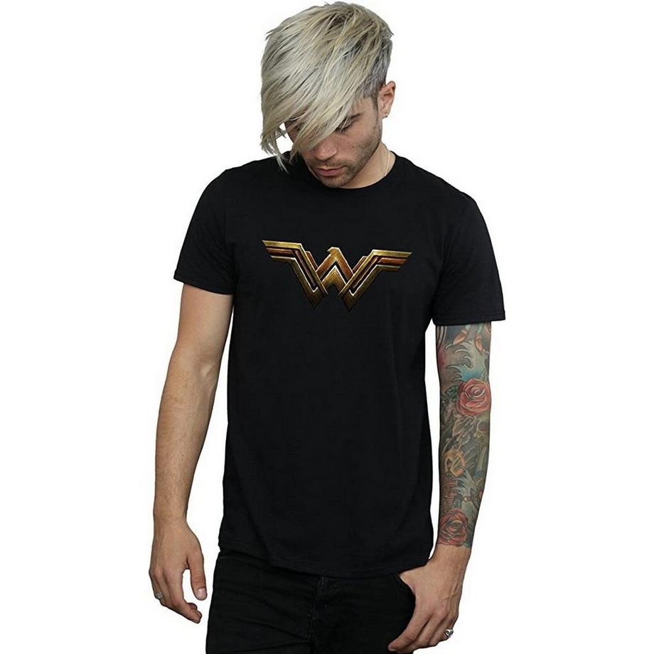 Wonder Woman Wonder Woman Emblem T-Shirt Manches Courtes  