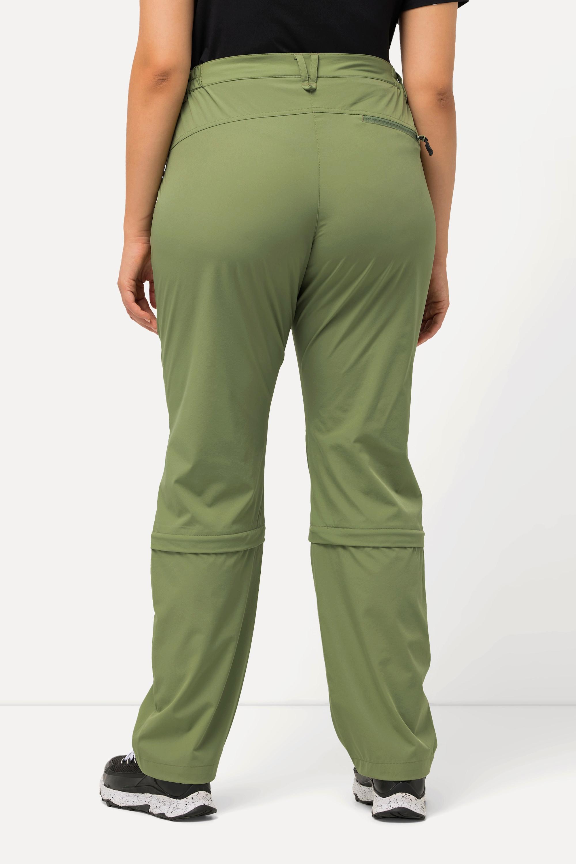 Ulla Popken  Pantalon modulable à système Zipp-Off, longueur ajustable, séchage rapide 