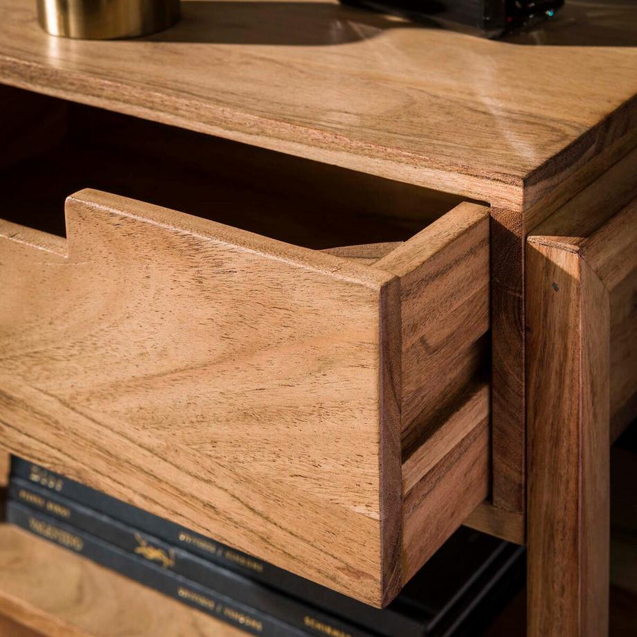 mutoni Comodino Wood Frame acacia naturale  