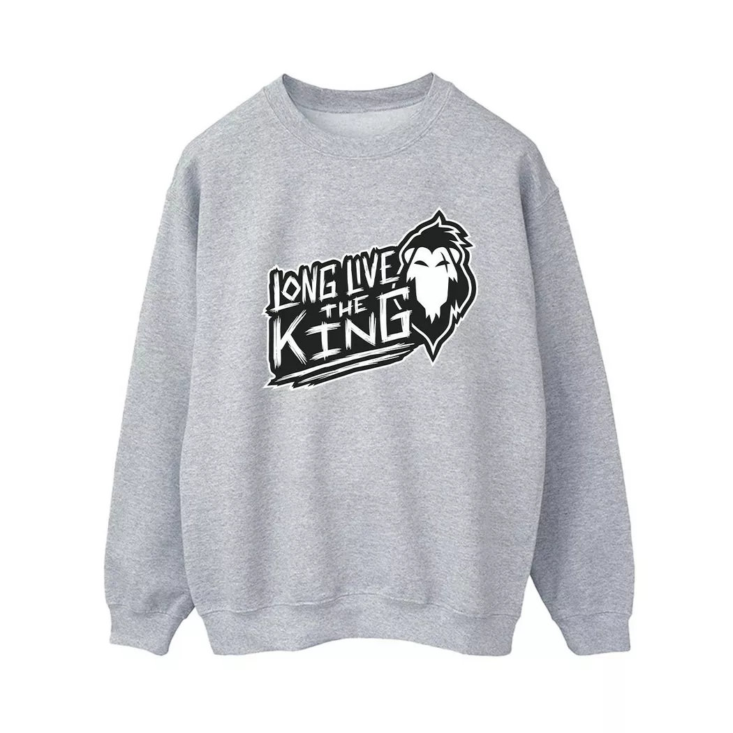 Disney - The Lion King The King Sweatshirt, für Damen, Grau, Größe L