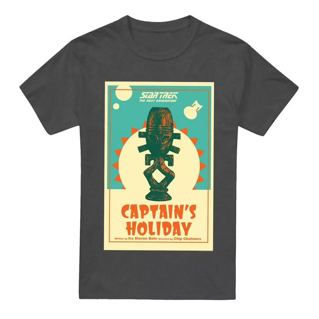 Star Trek - The Next Generation Season 3 Episode 19 TShirt, für Damen, Charcoal Black, Größe XL
