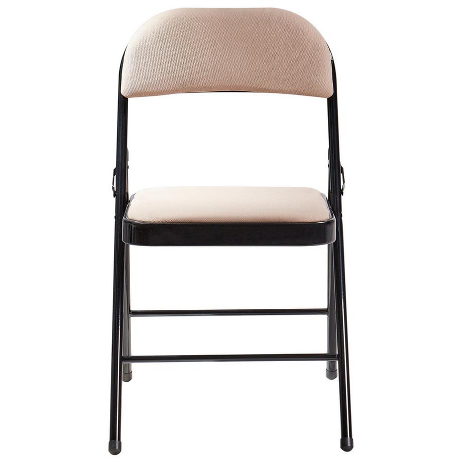 Beliani Set di 4 sedie pieghevoli en Tessuto a rete  SPARKS  