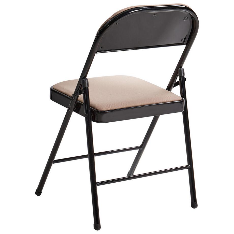 Beliani Set di 4 sedie pieghevoli en Tessuto a rete  SPARKS  