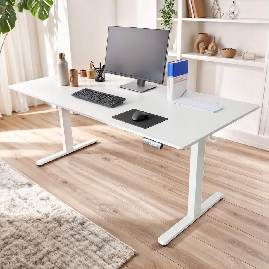 Arebos Bureau électrique réglable en hauteur avec fonction mémoire  