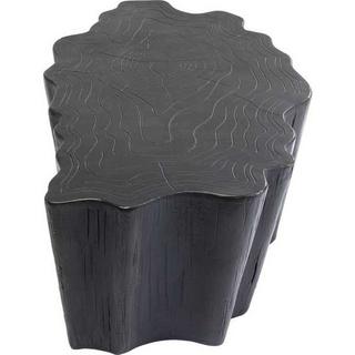 KARE Design Table basse souche d'arbre noir 119x68  