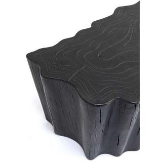 KARE Design Table basse souche d'arbre noir 119x68  
