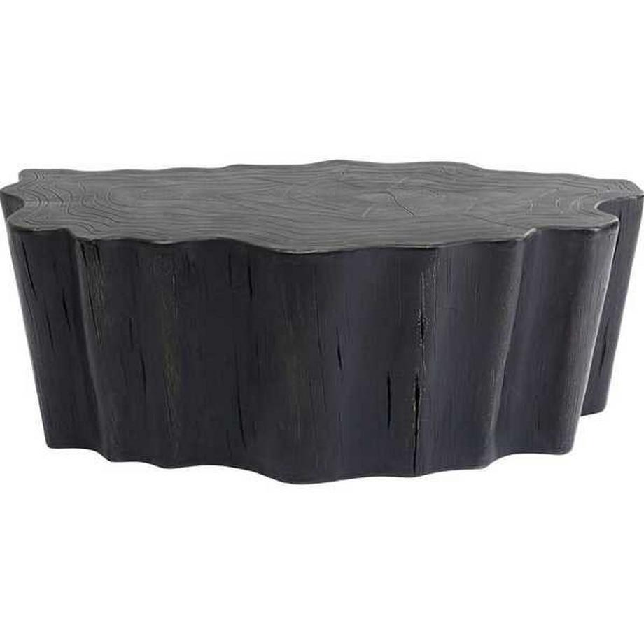KARE Design Table basse souche d'arbre noir 119x68  
