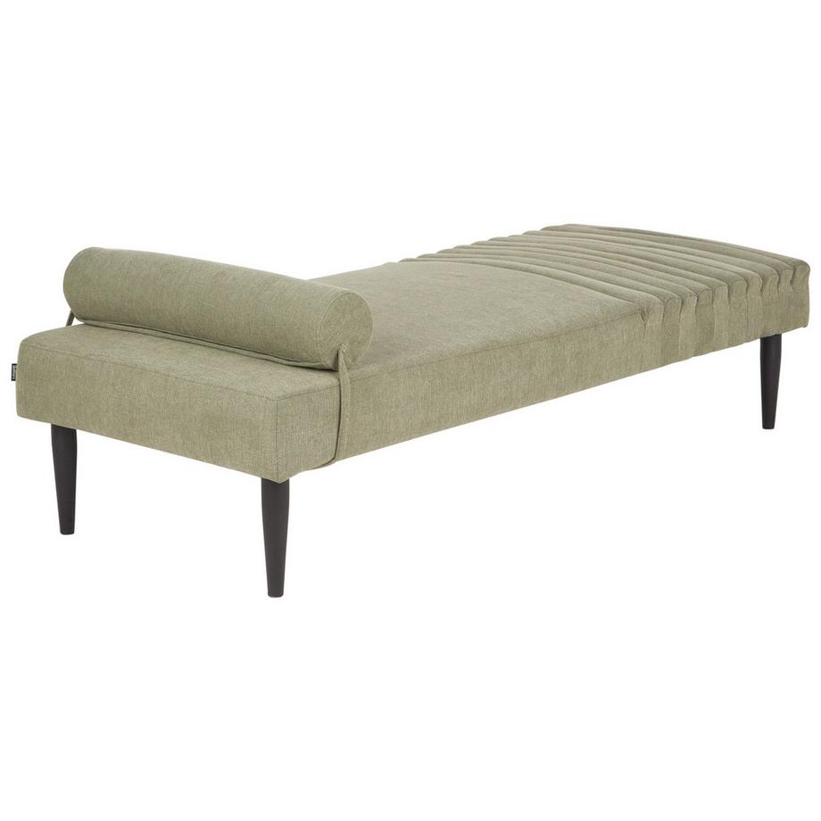 Beliani Chaise longue en Tissu Moderne MAURIAC  